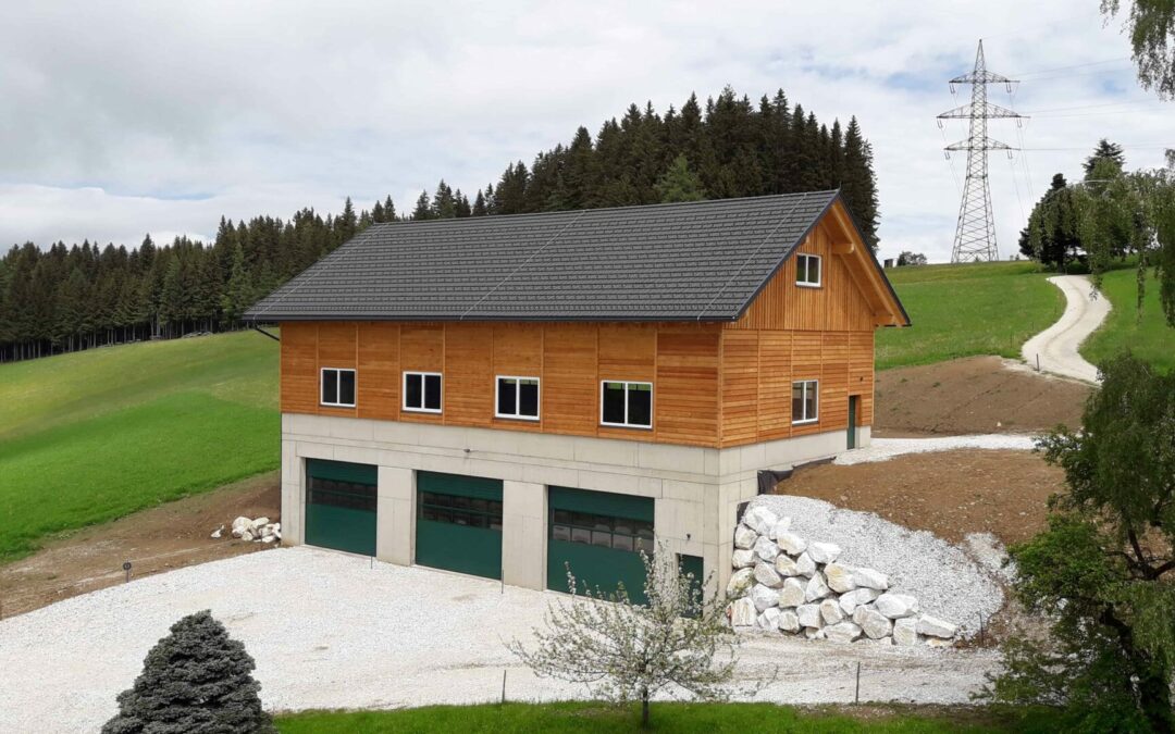 Wirtschaftsgebäude Seppirker – Einreichung für den steirischen Holzbaupreis 2023