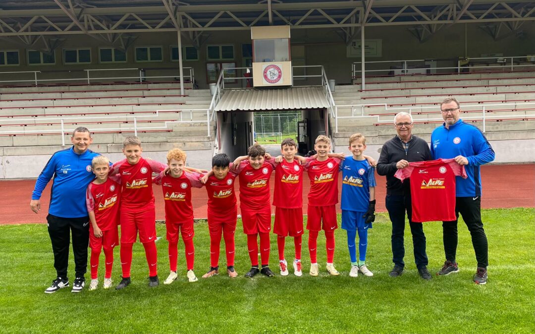 Neue Dressen für die U12 des FC Stadtwerke Judenburg ⚽️