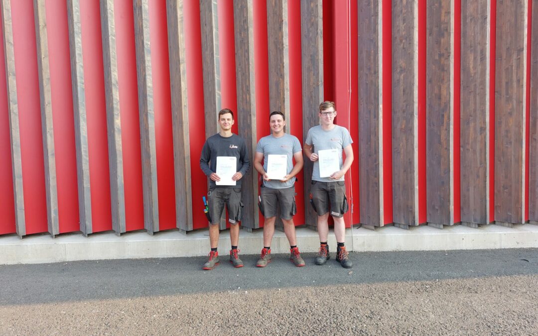 4 x LAP ➡️ 3 x ausgezeichneter Erfolg, 1 x guter Erfolg 💪🤩🔝